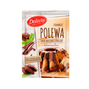 Polewa smak mlecznej czekolady Delecta