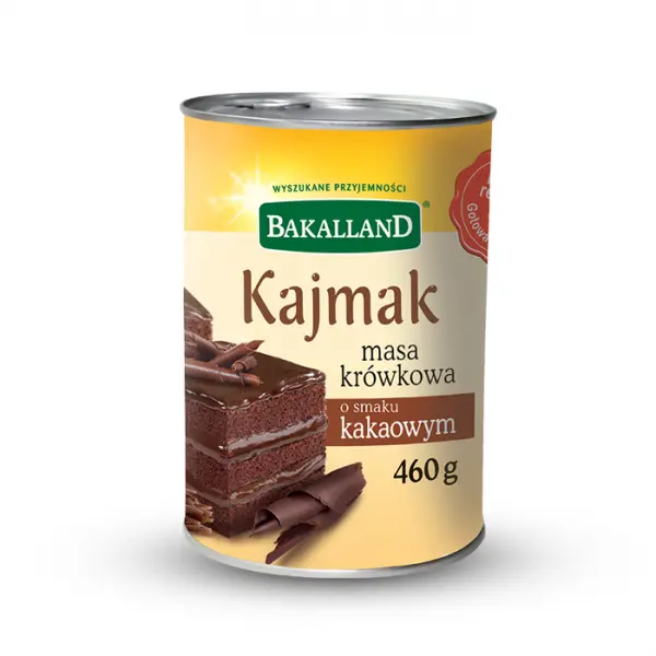 Masa krówkowa o smaku kakaowym Bakalland 460g