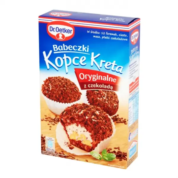 Babeczki Kopce Kreta Dr. Oetker