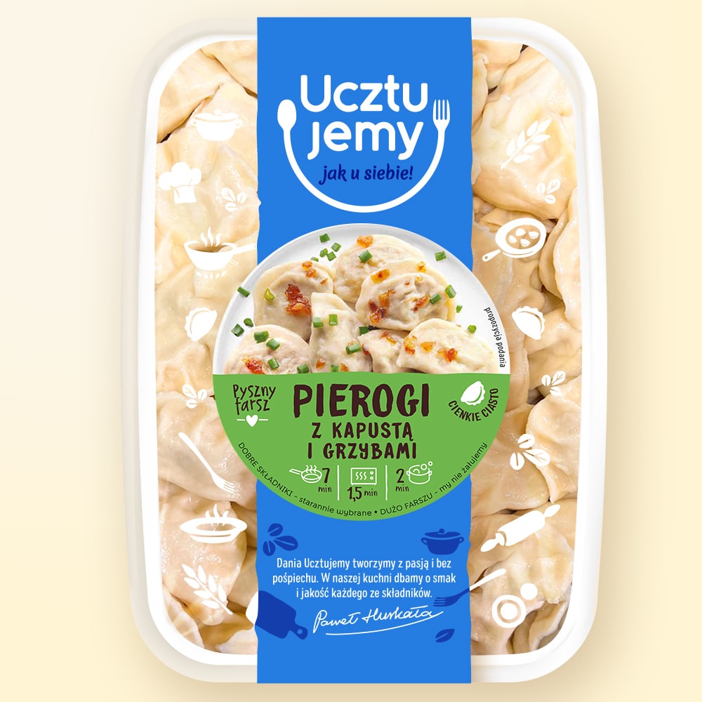 Pierogi z kapustą i grzybami Gastronom 400g