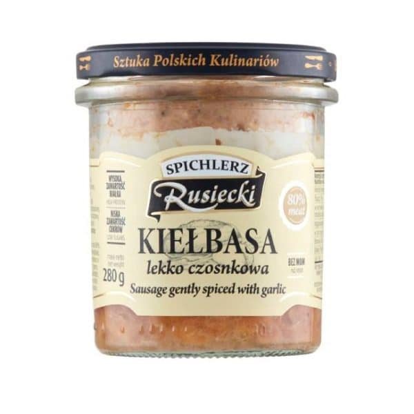 Kiełbasa lekko czosnkowa Spichlerz Rusiecki 280g
