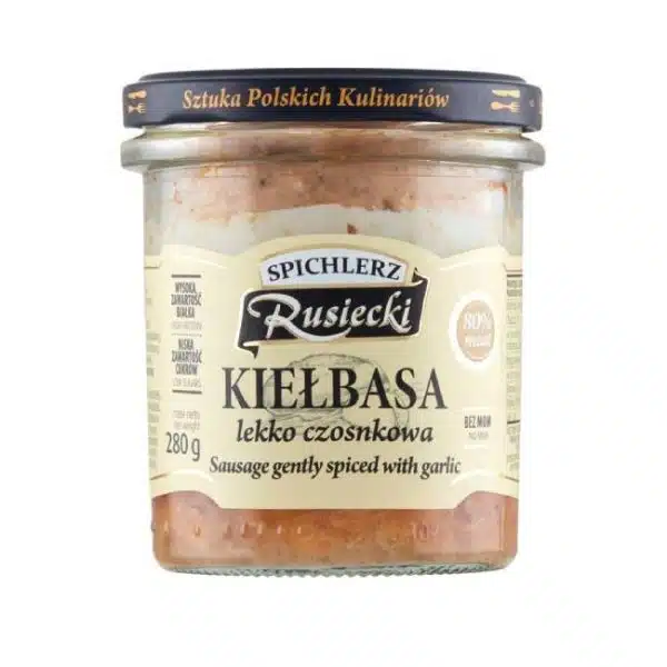 Kiełbasa lekko czosnkowa Spichlerz Rusiecki 280g
