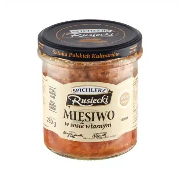 Mięsiwo w sosie własnym Spichlerz Rusiecki 280g