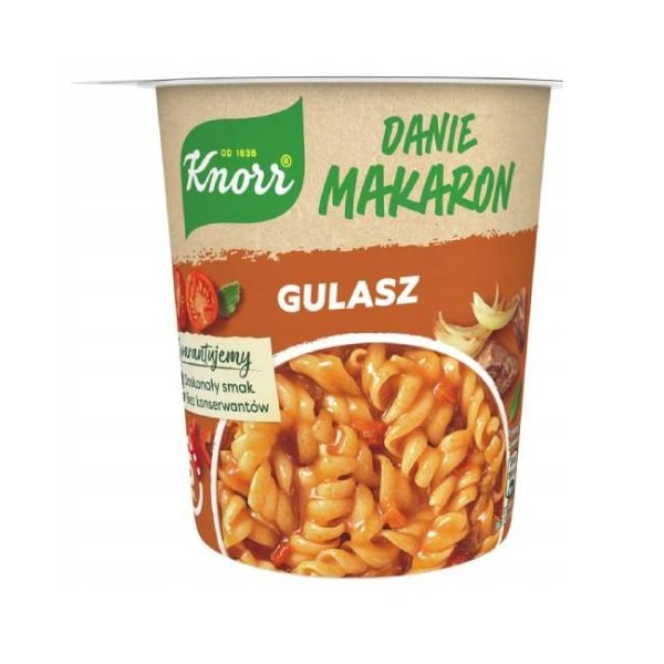 Danie makaron Gulasz Knorr 53g