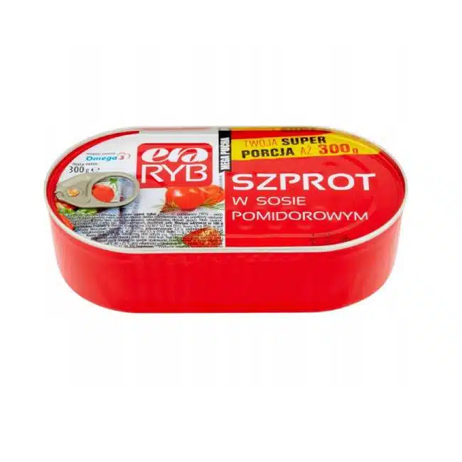 Szprot w sosie pomidorowym 300g