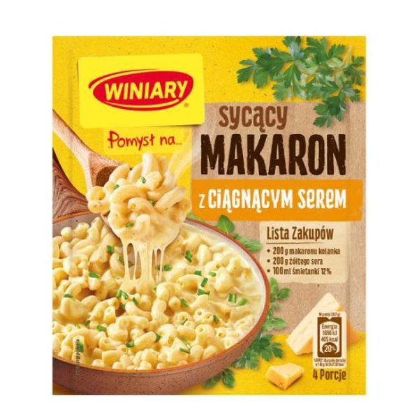 Pomysł na... Sycący Makaron z serem Winiary 32g
