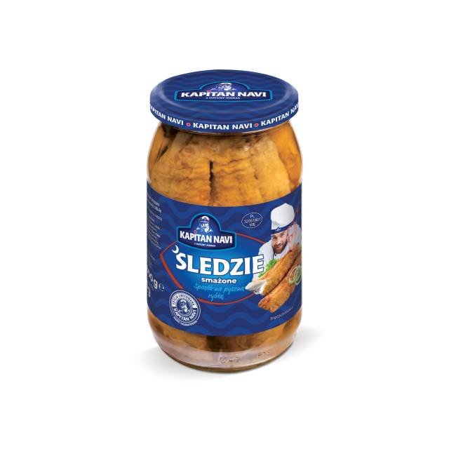 Filety śledziowe smażone Kapitan Navi 800g