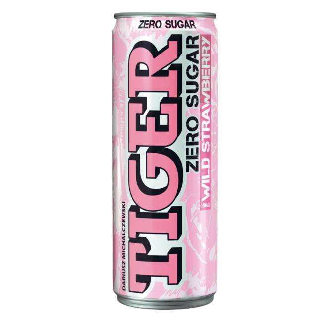 Tiger Poziomka energy drink 250ml