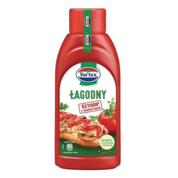 Ketchup łagodny Tortex 470g