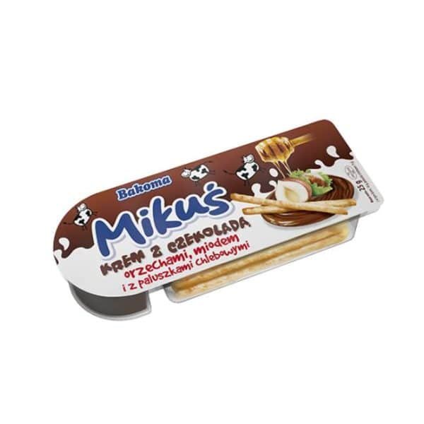Mikuś krem z paluszkami 25g
