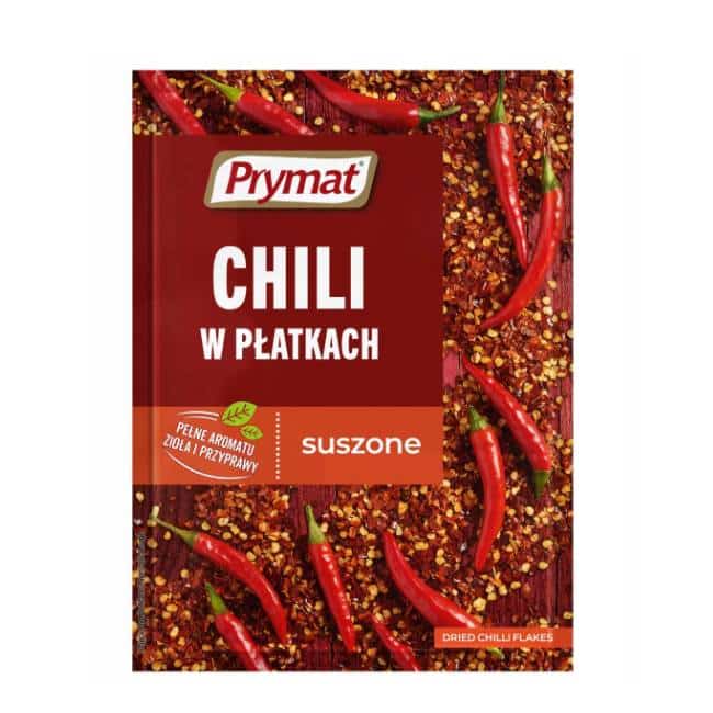 Chili w płatkach Prymat 10g