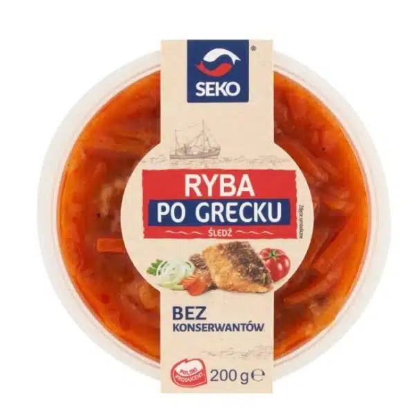 Ryba po Grecku Seko 200g