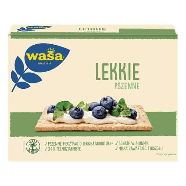 Pieczywo chrupkie lekkie pszenne Wasa 110g
