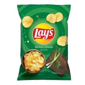 Chipsy Lays zielona cebulka 163g