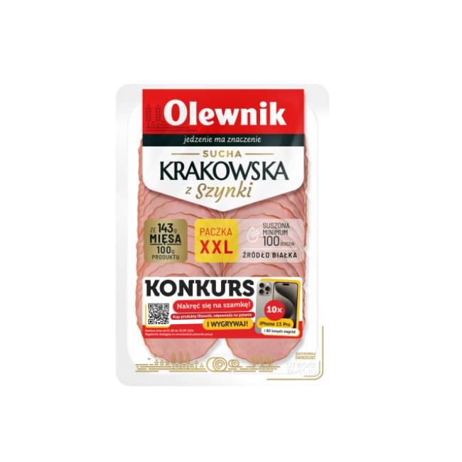 Krakowska sucha z szynki Olewnik 150g