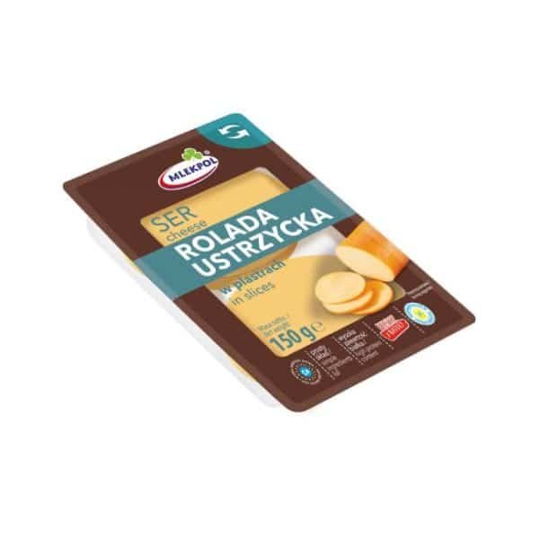 Ser żółty Rolada Ustrzycka Mlekpol 150g
