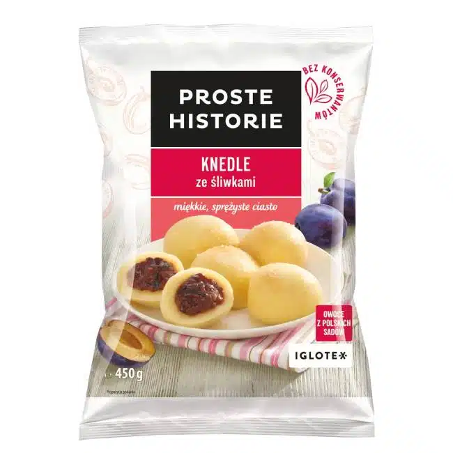 Knedle ze śliwkami Proste Historie 450g