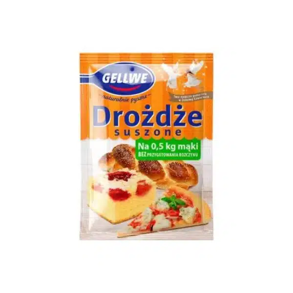 Drożdże w proszku Gellwe 7g