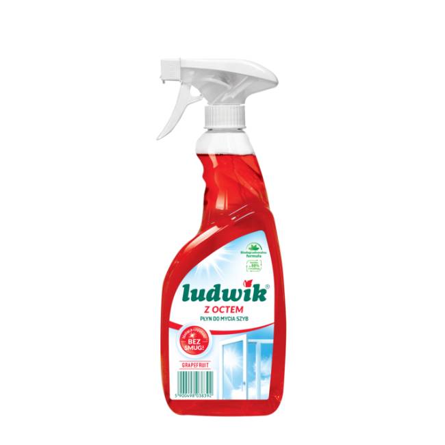 Płyn do szyb z octem Ludwik 600ml