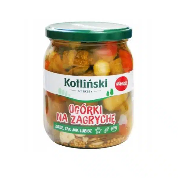 Ogórki na zagrychę Kotliński 510g