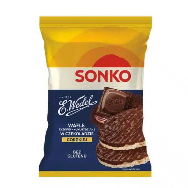 Wafle ryżowe w czekoladzie Sonko 30g