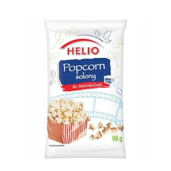 Popcorn solony Helio 90g