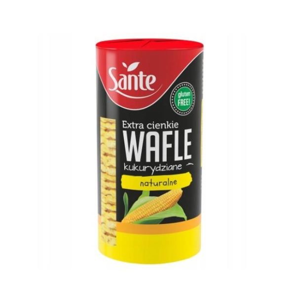 Wafle kukurydziane extra cienkie Sante 120g