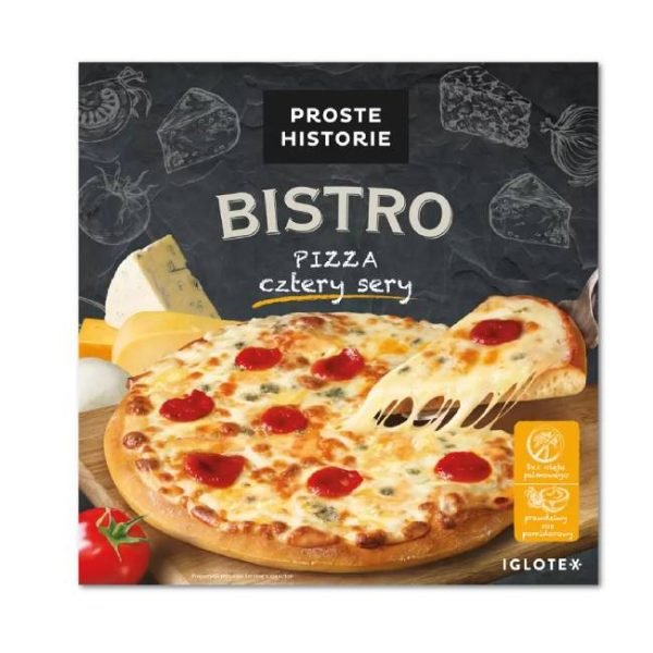 Pizza Bistro 4 sery Proste Historie 390g