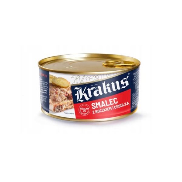 Konserwa smalec z boczkiem i cebulką Krakus 300g