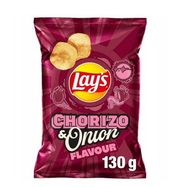 Chipsy Lays Chorizo Onion 130g
