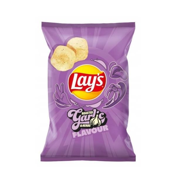 Chipsy Lays Czosnek Zioła 130g
