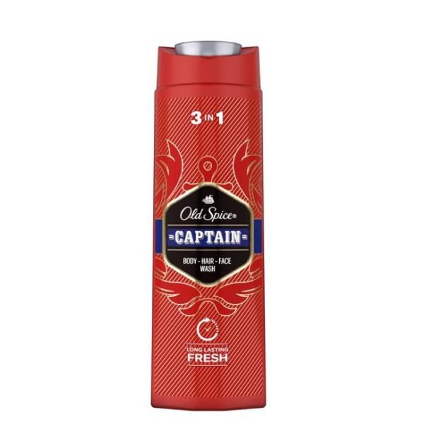 Żel pod prysznic 3w1 Old Spice Capitan 400ml
