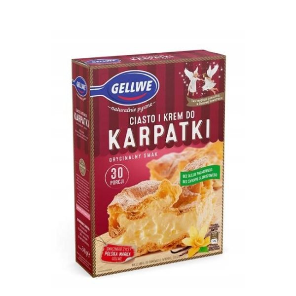Ciasto i krem do karpatki Gellwe 340g