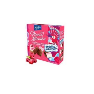 Ptasie mleczko Mascarpone z malinami Wedel 340g