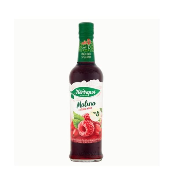 Syrop Malina z Dziką Różą Herbapol 420ml