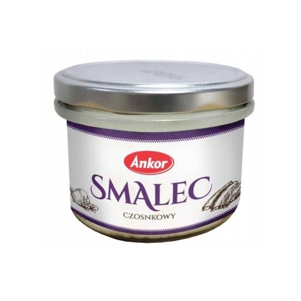 Smalec czosnkowy z mięsem Ankor 180g