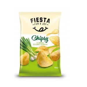 Chipsy zielona cebulka Fiesta 120g