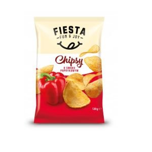 Chipsy paprykowe Fiesta 120g