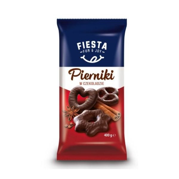 Pierniki w czekoladzie Fiesta 400g