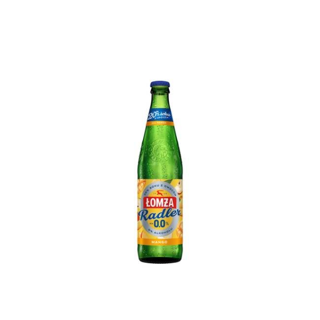 Piwo Łomża Radler 0% mango 500ml