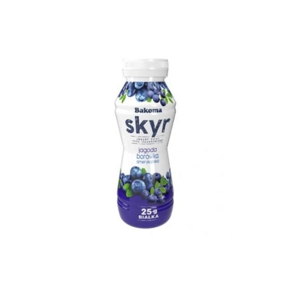 Jogurt jagoda borówka amerykańska Bakoma 300ml