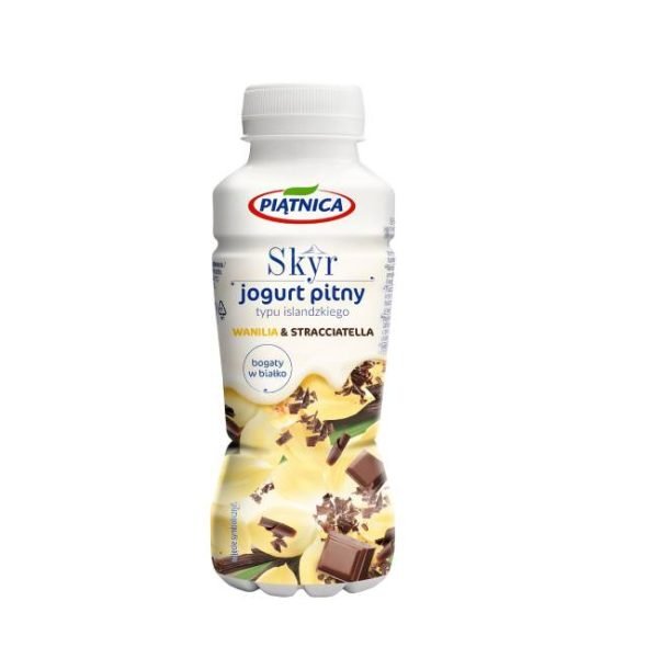 Jogurt wanilia stracciatella Skyr Piątnica 330ml