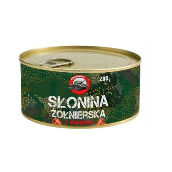 Słonina żołnierska z papryką 280g