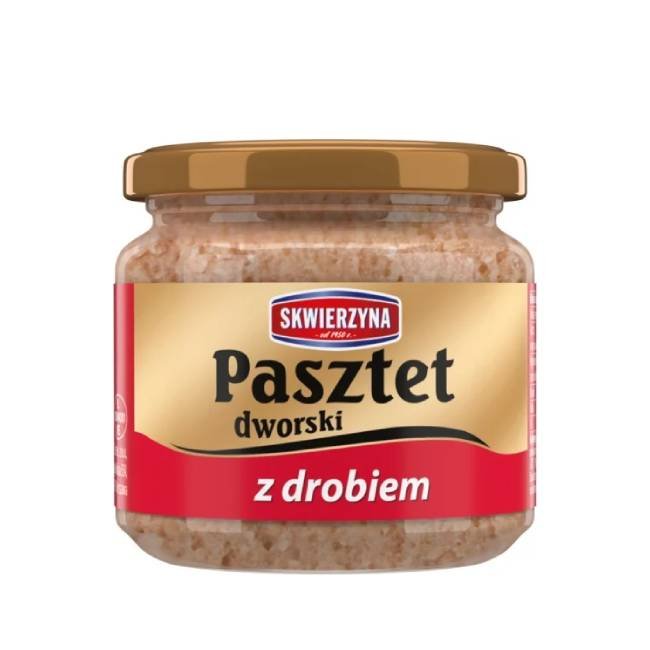Pasztet dworski z drobiem Skwierzyna 160g
