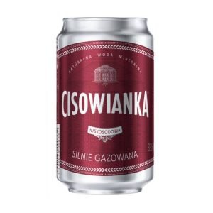 Woda Cisowianka silnie gazowana 330ml