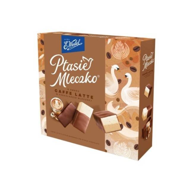 Ptasie mleczko Caffe Latte Wedel 340g