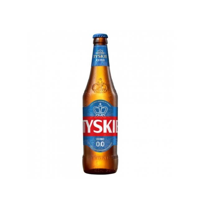 Piwo Tyskie 0% butelka 500ml