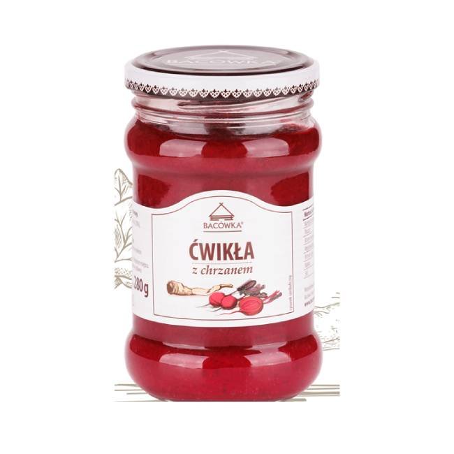Ćwikła z chrzanem Bacówka 280g