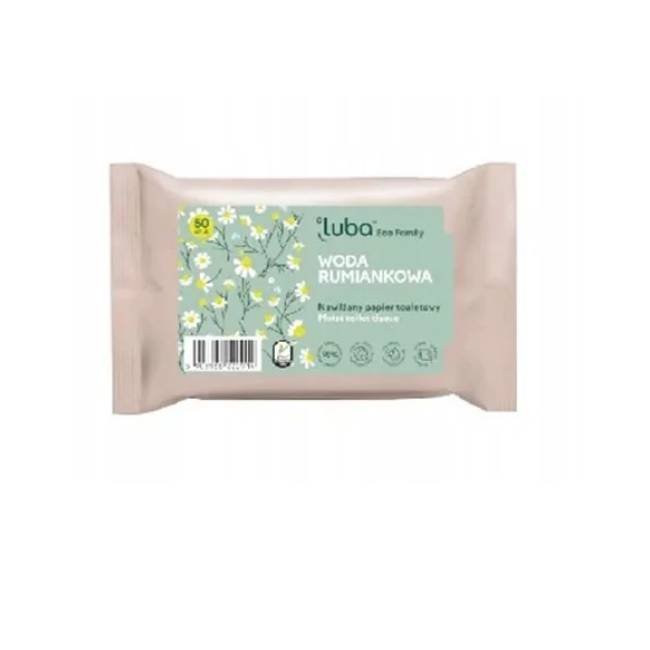 Nawilżany papier toaletowy rumiankowy 50szt