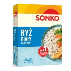 Ryż biały Sonko 4x100g